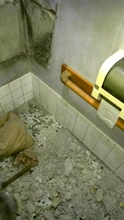 トイレリフォーム中
